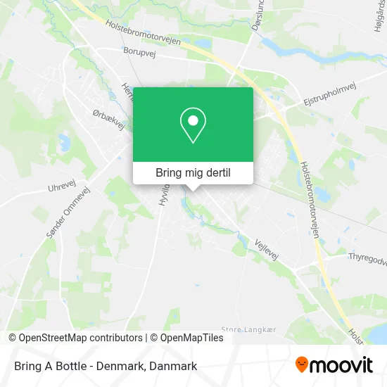 Bring A Bottle - Denmark kort