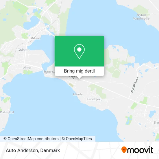Auto Andersen kort