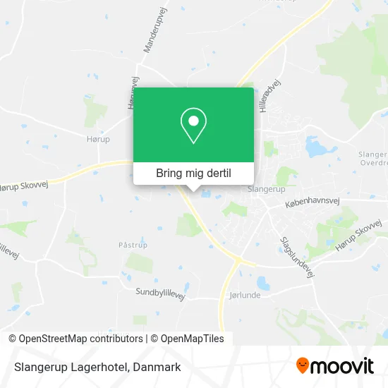Slangerup Lagerhotel kort