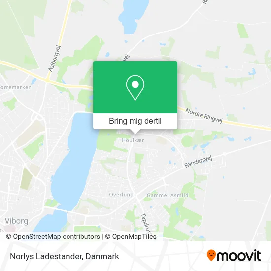 Norlys Ladestander kort