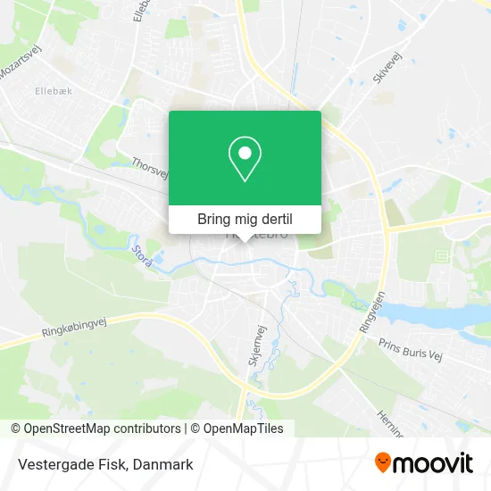 Vestergade Fisk kort