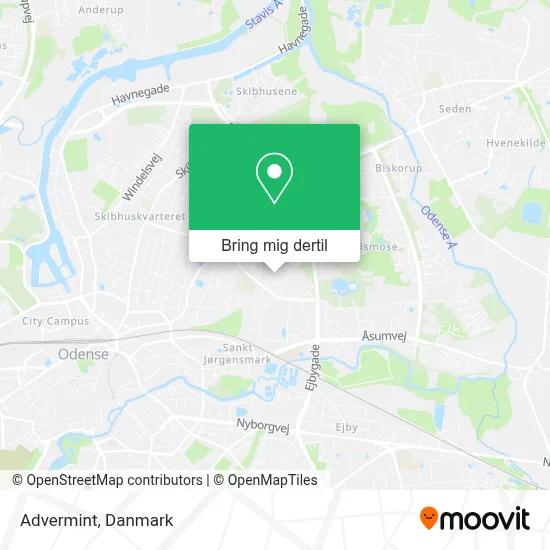 Advermint kort