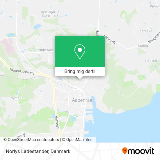 Norlys Ladestander kort