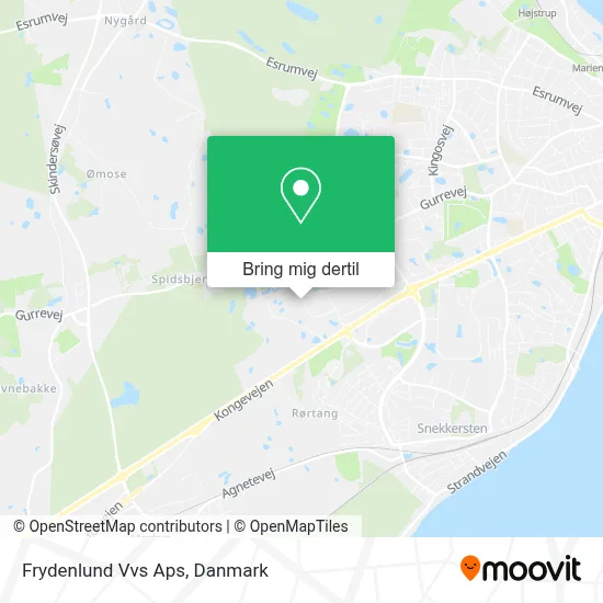 Frydenlund Vvs Aps kort