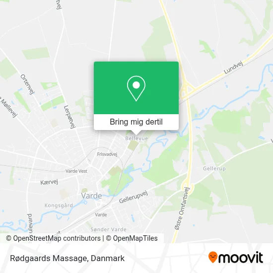 Rødgaards Massage kort