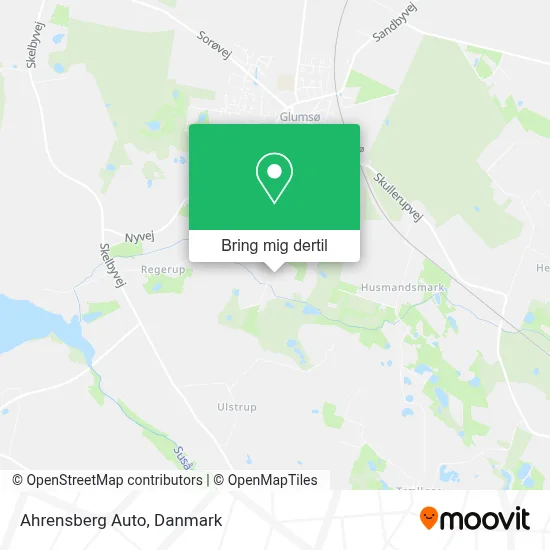 Ahrensberg Auto kort