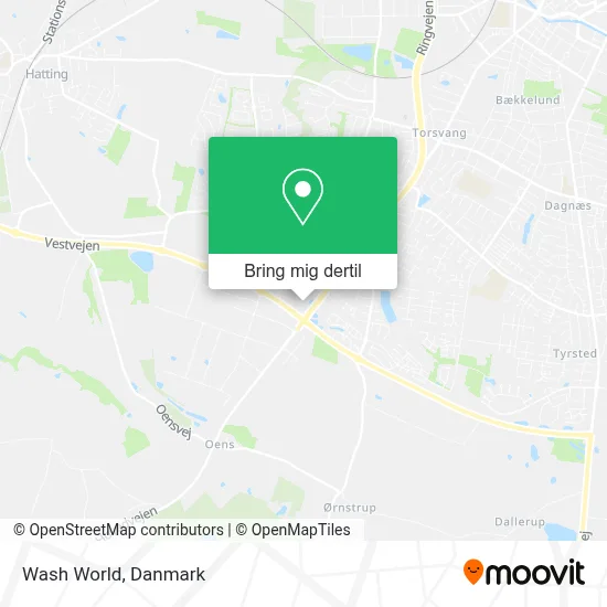 Wash World kort