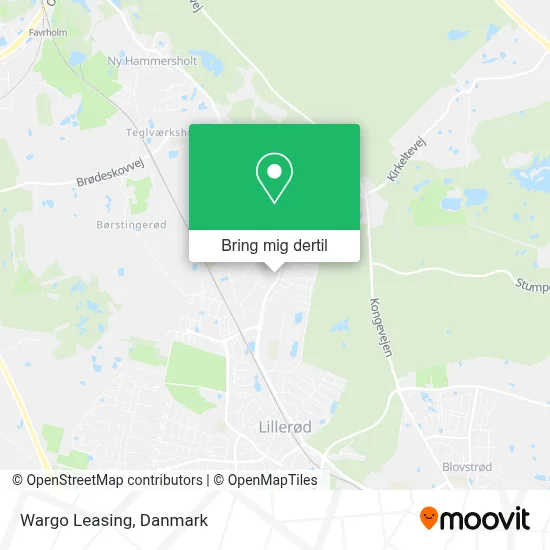 Wargo Leasing kort