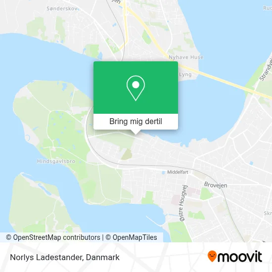 Norlys Ladestander kort