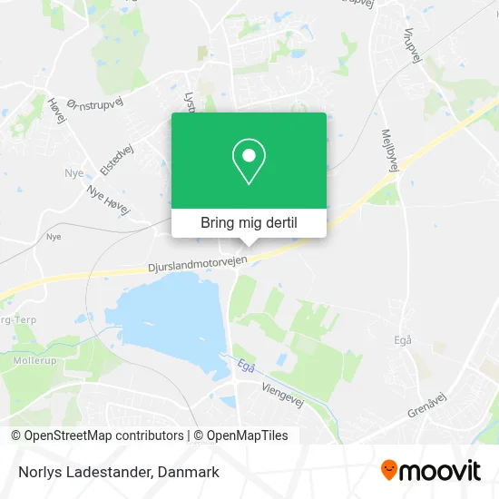 Norlys Ladestander kort