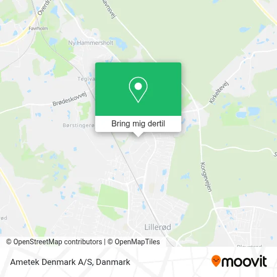 Ametek Denmark A/S kort