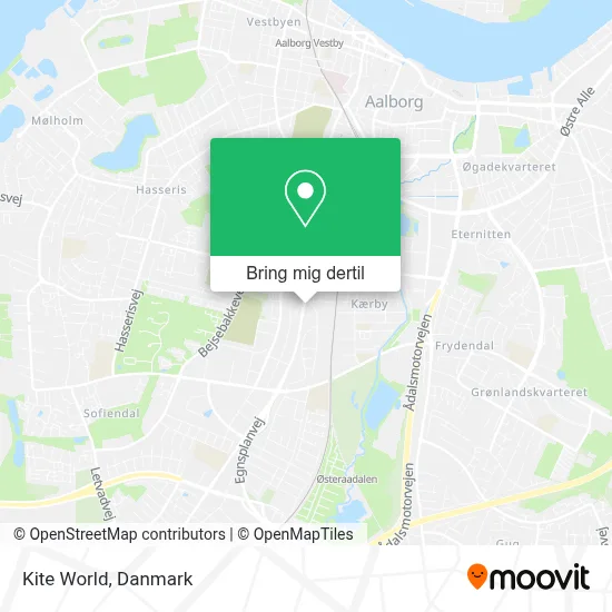 Kite World kort