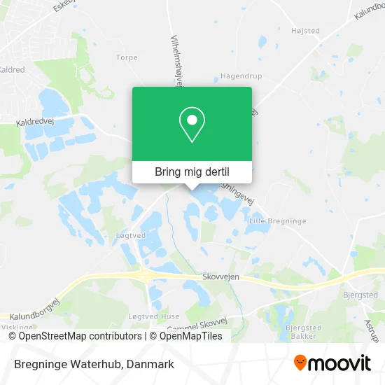 Bregninge Waterhub kort