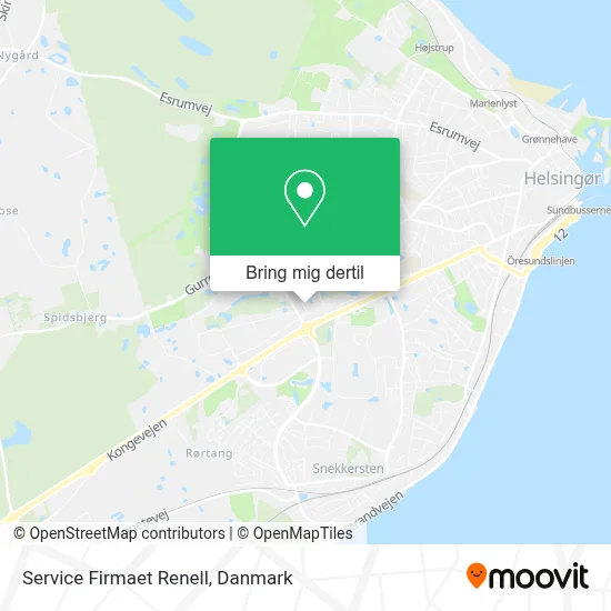 Service Firmaet Renell kort