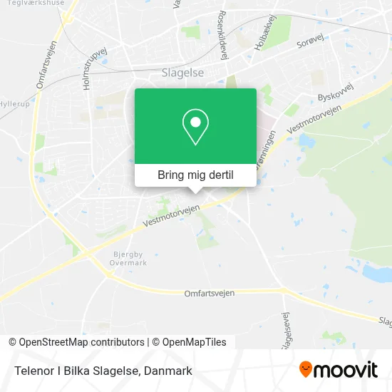 Telenor I Bilka Slagelse kort