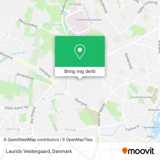 Laurids Vestergaard kort