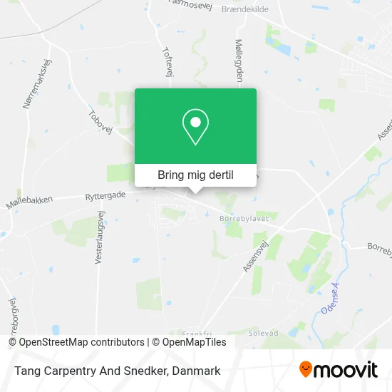 Tang Carpentry And Snedker kort