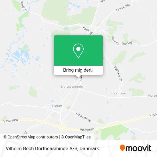 Vilhelm Bech Dortheasminde A/S kort