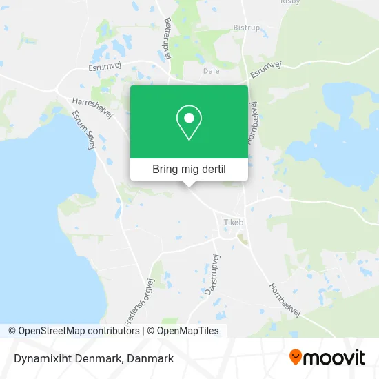 Dynamixiht Denmark kort