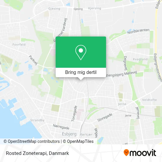 Rosted Zoneterapi kort