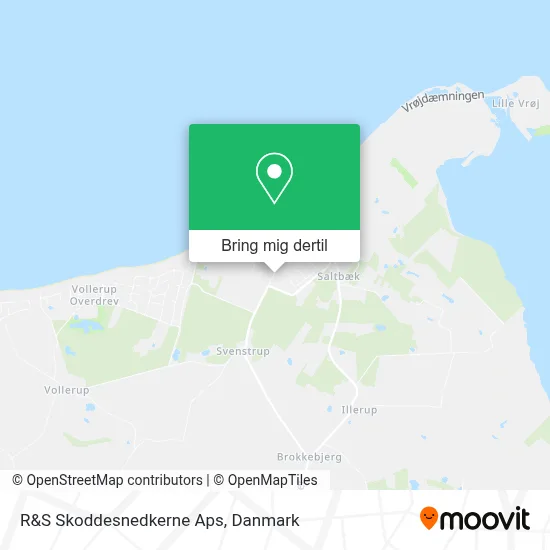 R&S Skoddesnedkerne Aps kort