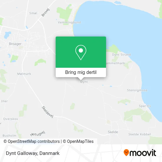 Dynt Galloway kort
