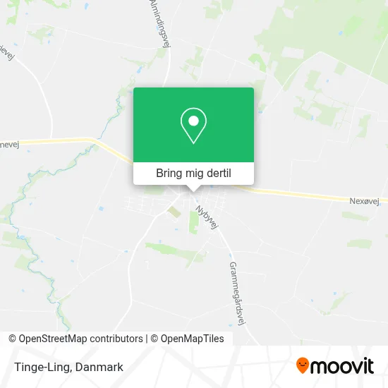 Tinge-Ling kort