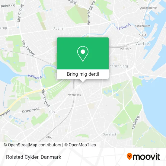 Rolsted Cykler kort