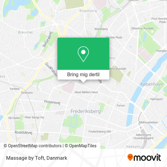 Massage by Toft kort