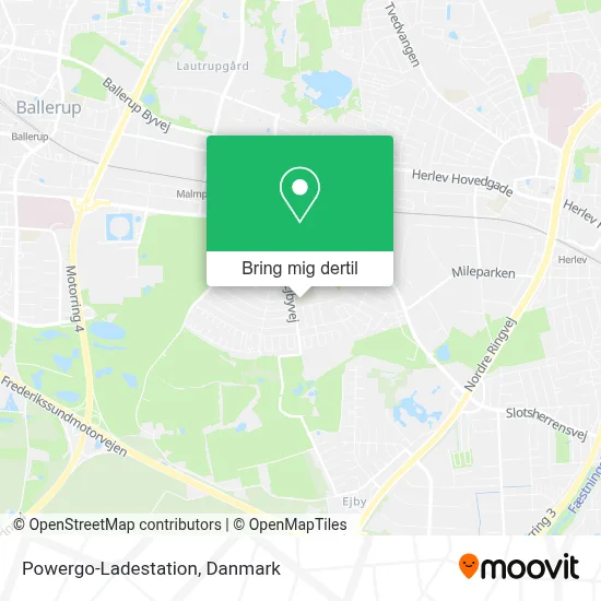 Powergo-Ladestation kort