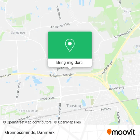 Grennessminde kort