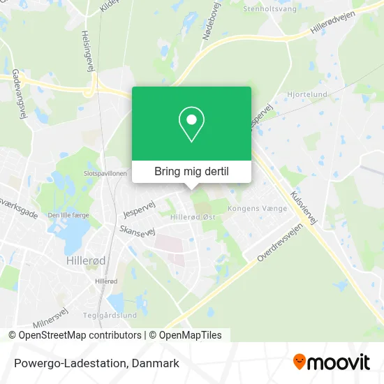 Powergo-Ladestation kort