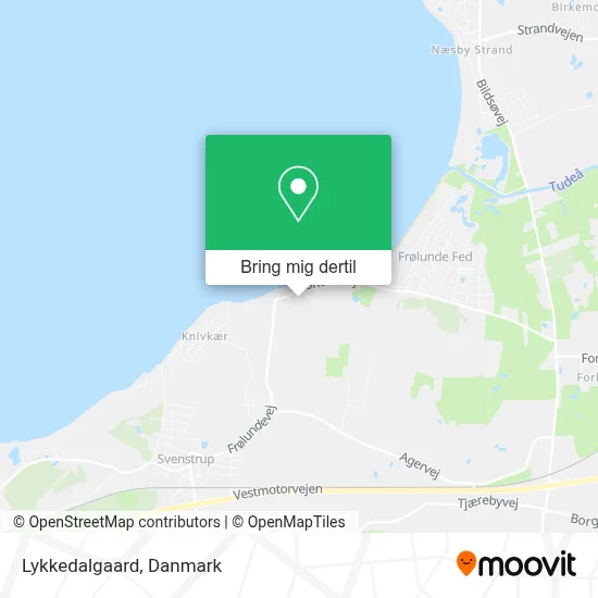 Lykkedalgaard kort