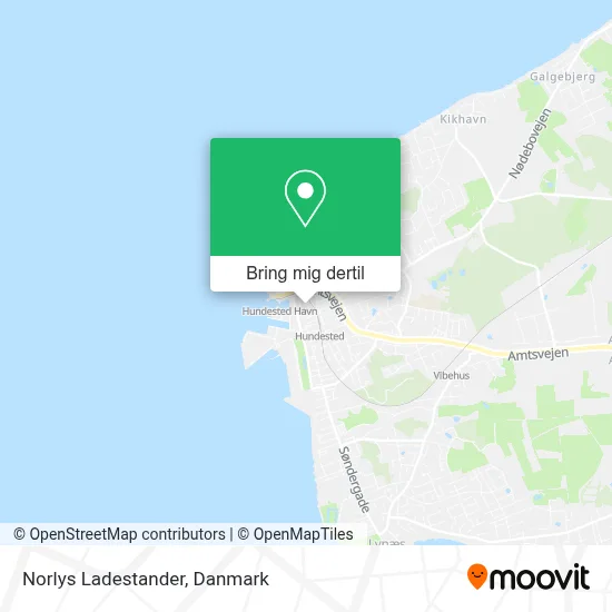 Norlys Ladestander kort