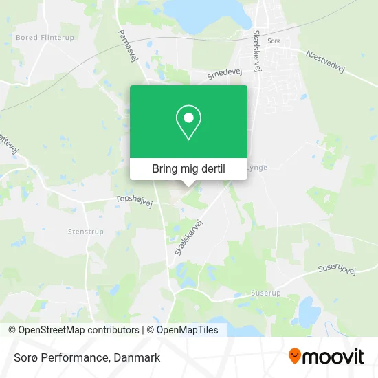 Sorø Performance kort