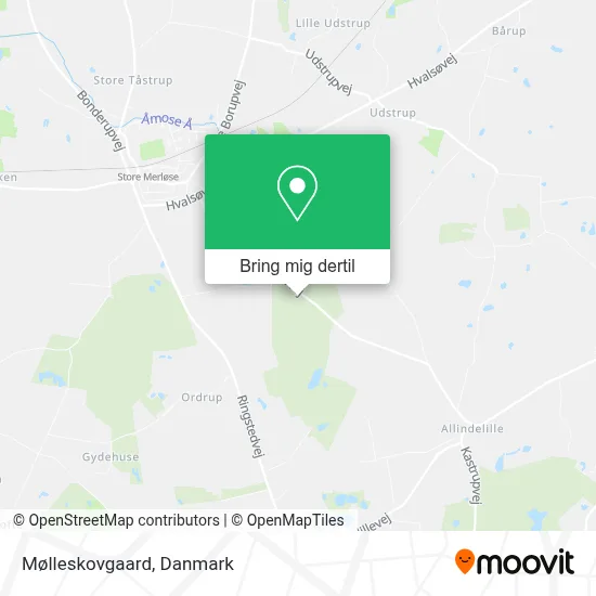 Mølleskovgaard kort