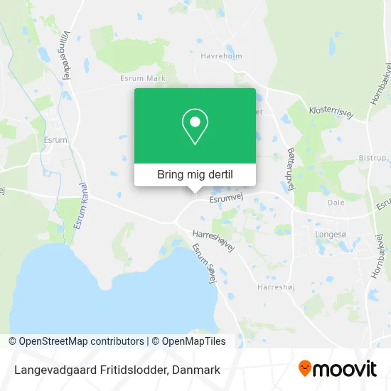 Langevadgaard Fritidslodder kort
