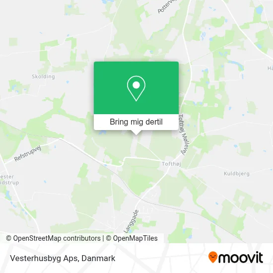 Vesterhusbyg Aps kort