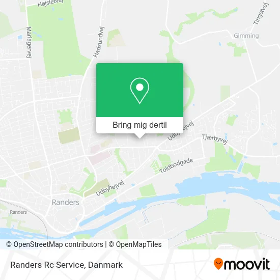 Randers Rc Service kort