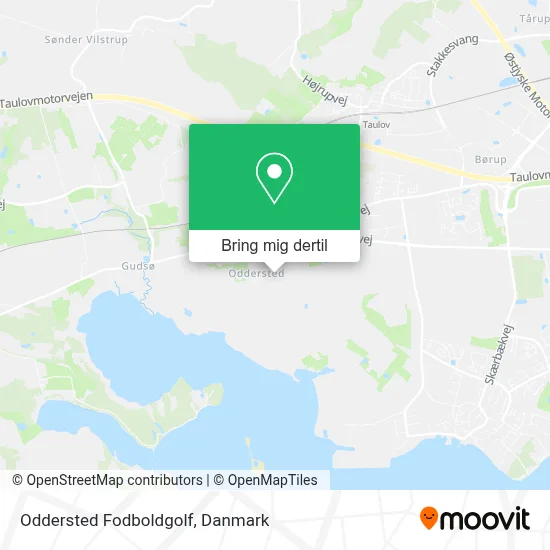 Oddersted Fodboldgolf kort