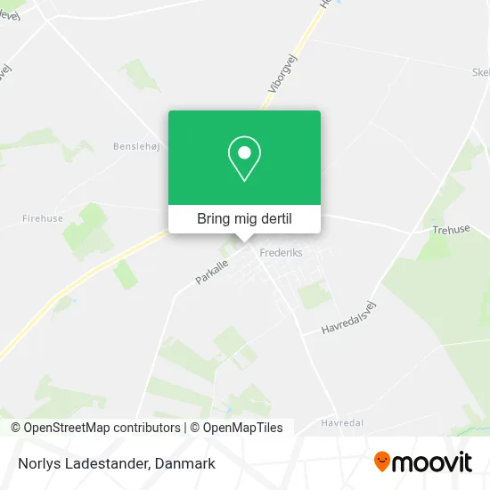 Norlys Ladestander kort