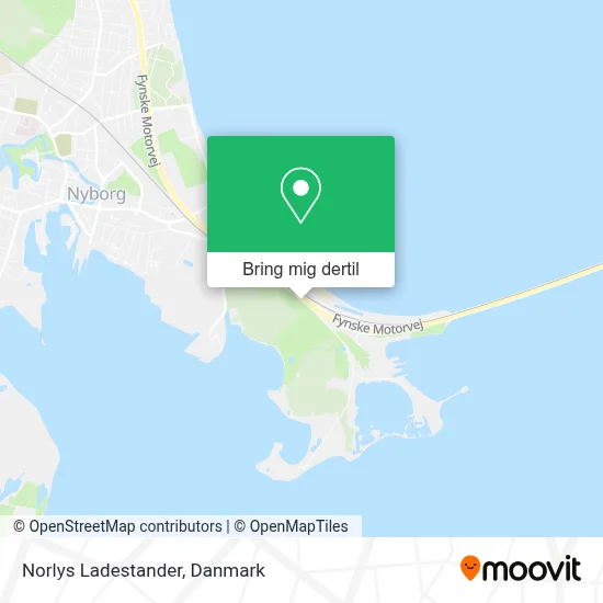 Norlys Ladestander kort