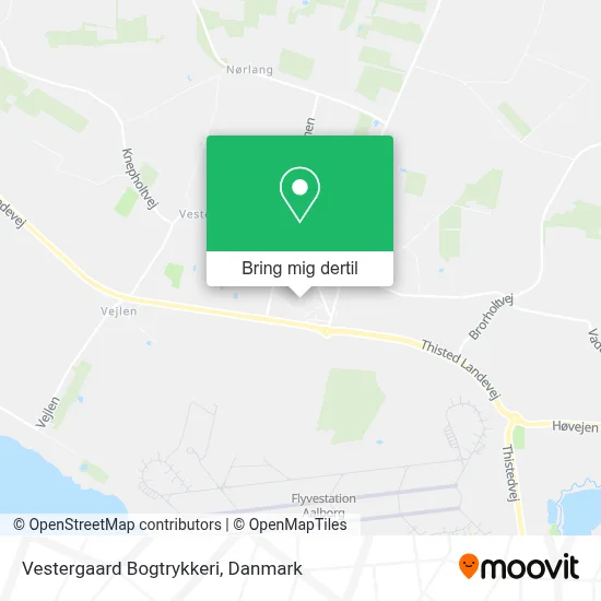 Vestergaard Bogtrykkeri kort