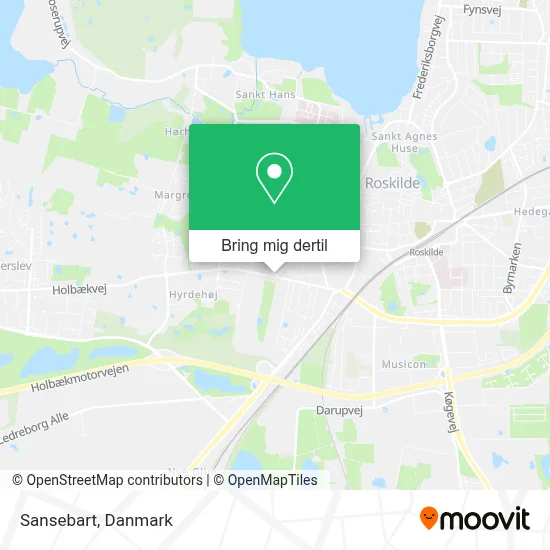 Sansebart kort