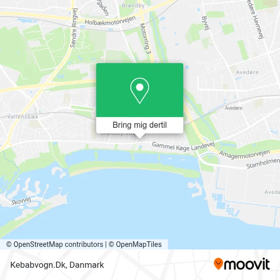 Kebabvogn.Dk kort