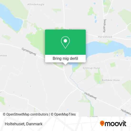 Holtehuset kort