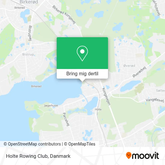 Holte Rowing Club kort