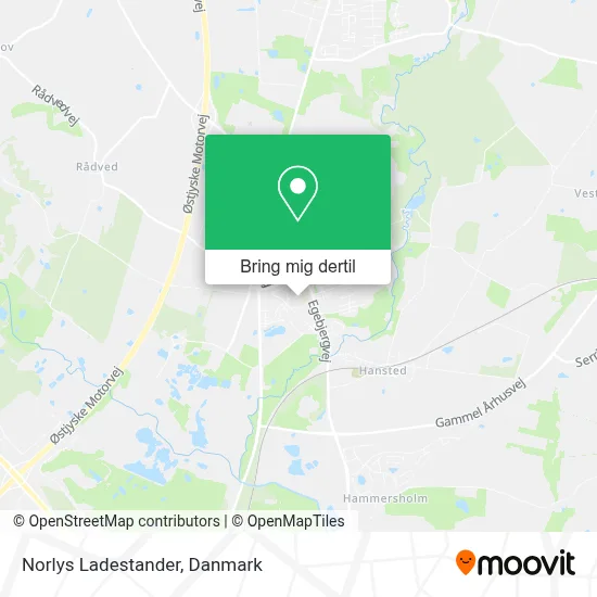 Norlys Ladestander kort