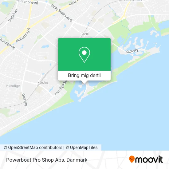 Powerboat Pro Shop Aps kort