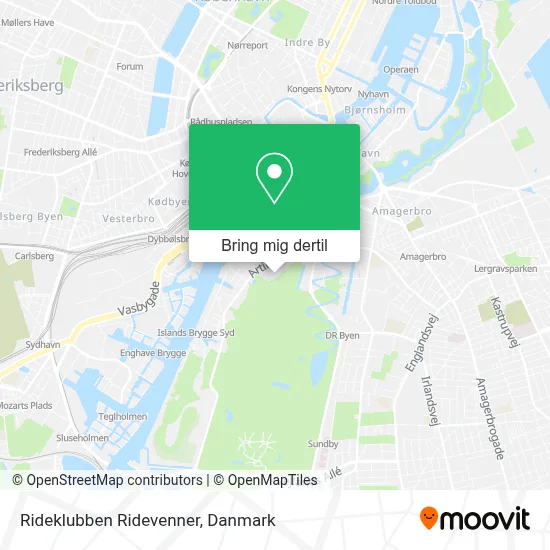 Rideklubben Ridevenner kort